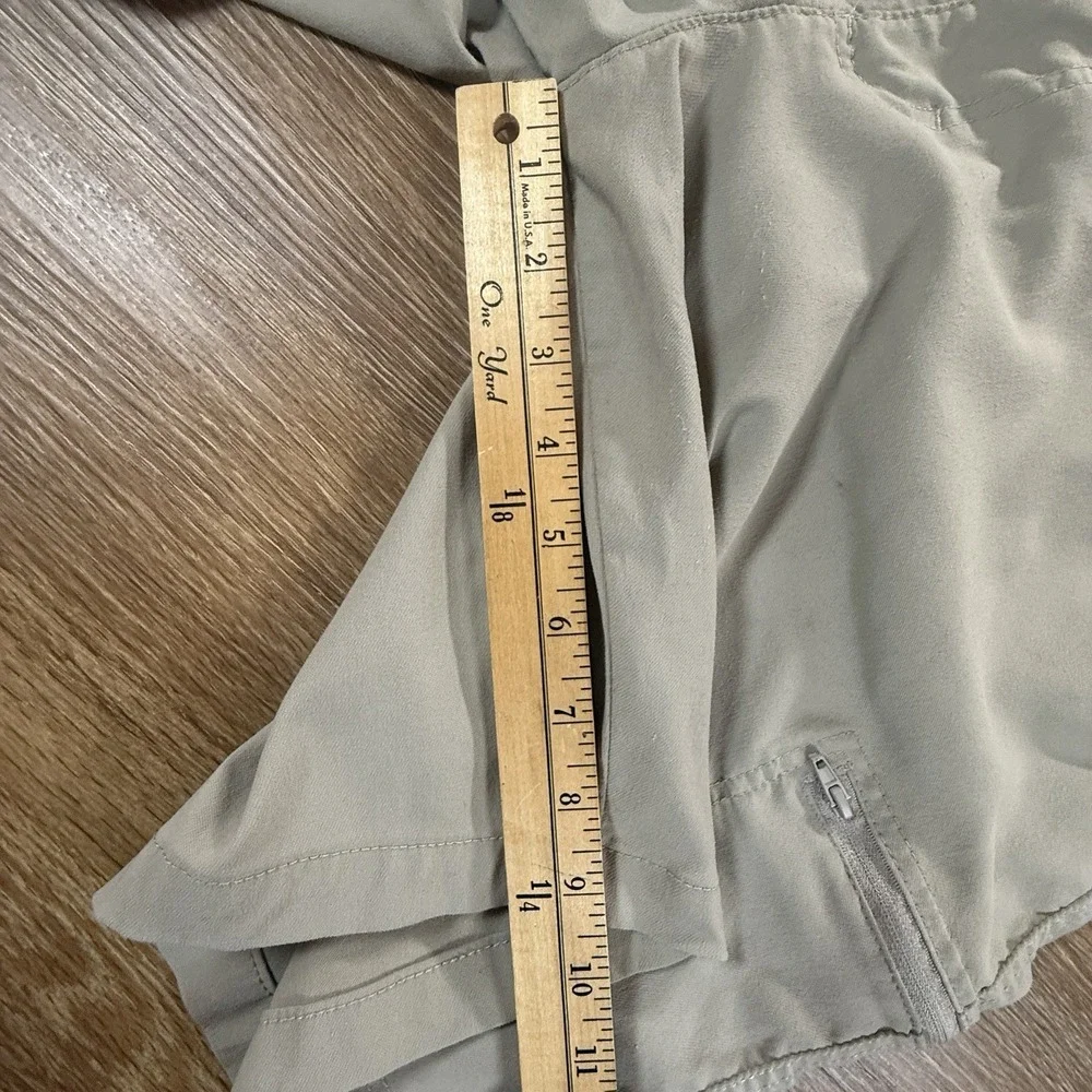 Wrangler Outdoor Shorts Men's 40 Khaki Nylon Hiking Cargo Performance 9 Inch